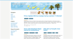 Desktop Screenshot of poloniacanarias.com